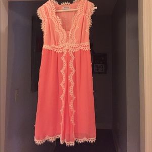 Max Studio Speciality Products two chiffon dress