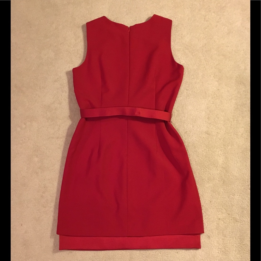 ANN TAYLOR Red Dress NEW - Picture 2 of 7