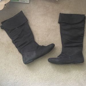 Cute Gray Dress Boots