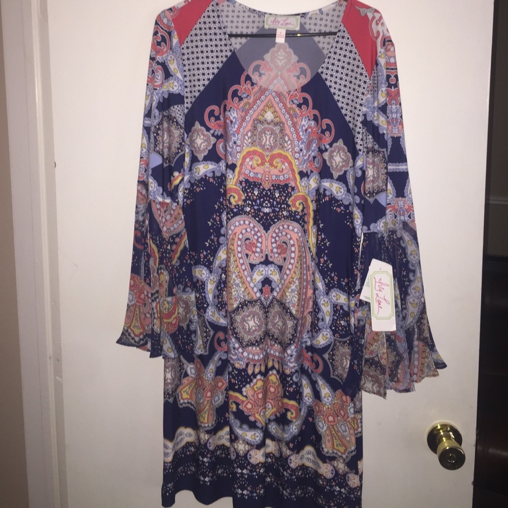 Brand New Bell Sleeve Dress