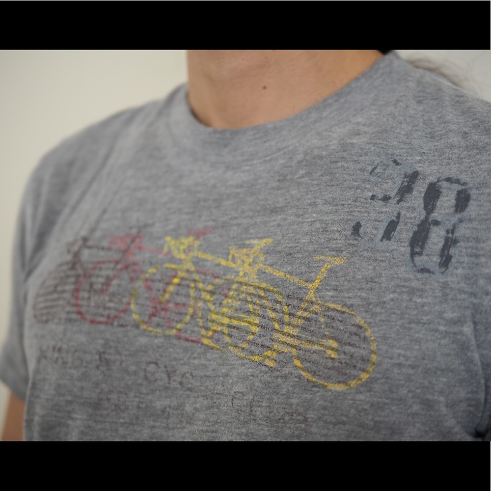 Distressed, vintage graphic tee from Ruehl.