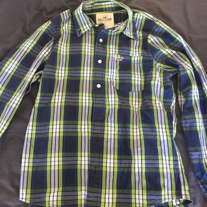 Men’s Hollister Plaid Button Down