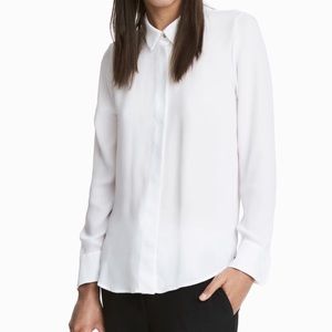 White long sleeved blouse