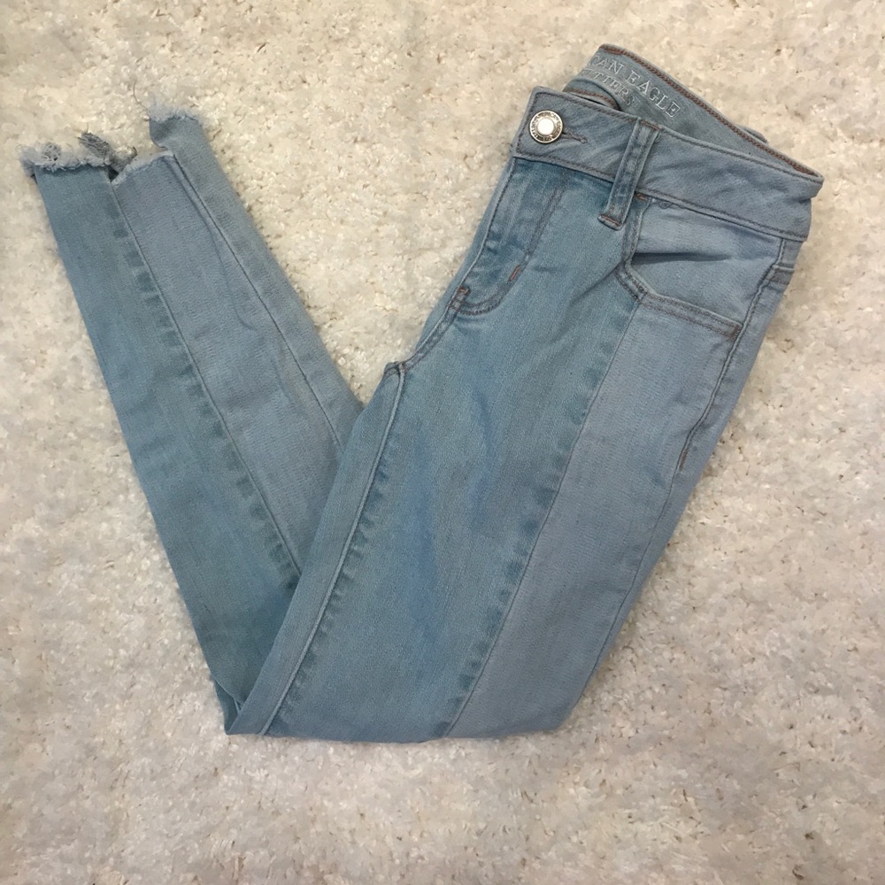 Two toned American Eagle Jeans