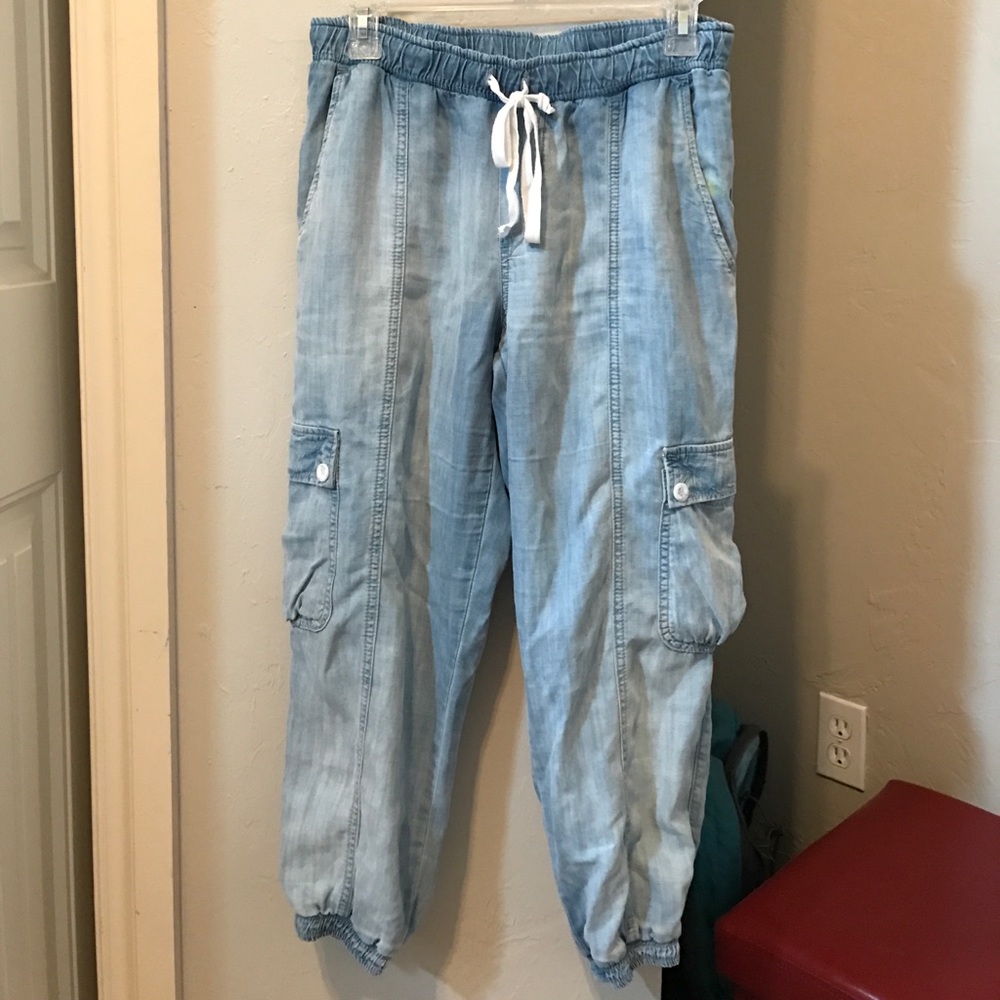Bella Dahl denim joggers S