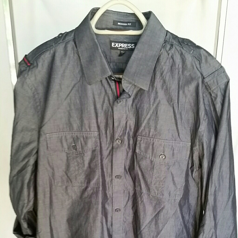 Express Modern fit large Dress shirt