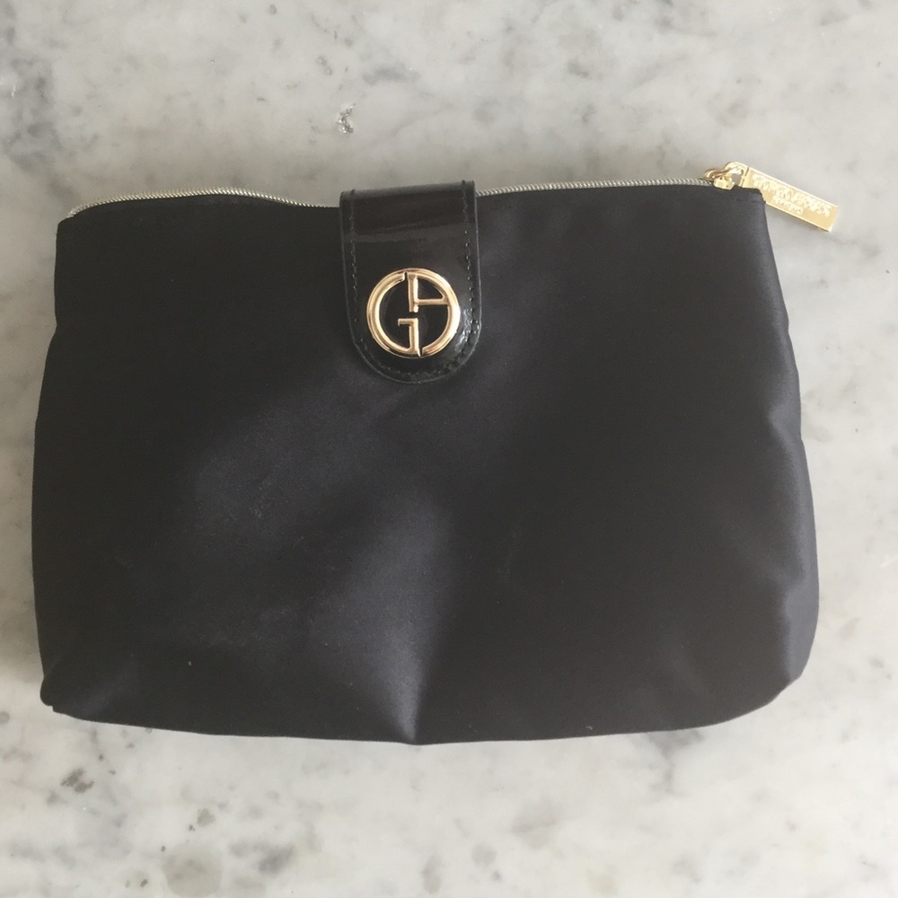 NWT Giorgio Armani Makeup Perfume Travel Pouch Bag