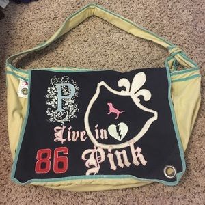 Pink, by Victoria secret messenger bag