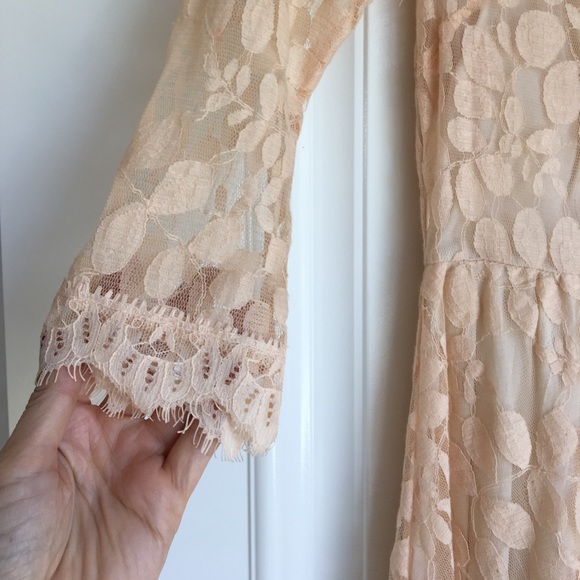 Peach Colored Free People Dress 🍑 - Picture 4 of 6