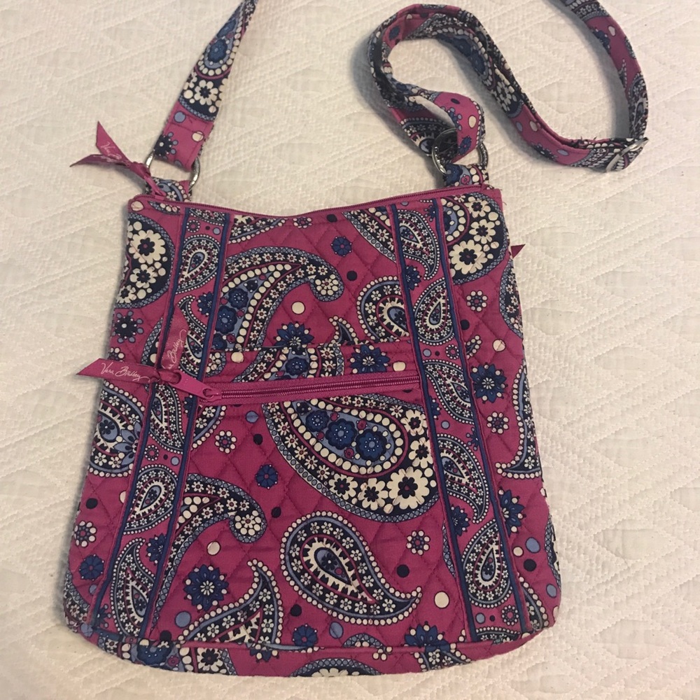 Vera Bradley Boysenberry Hipster Crossbody Purse