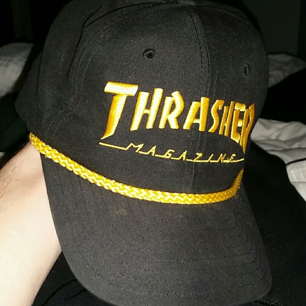 Thrasher snap-back