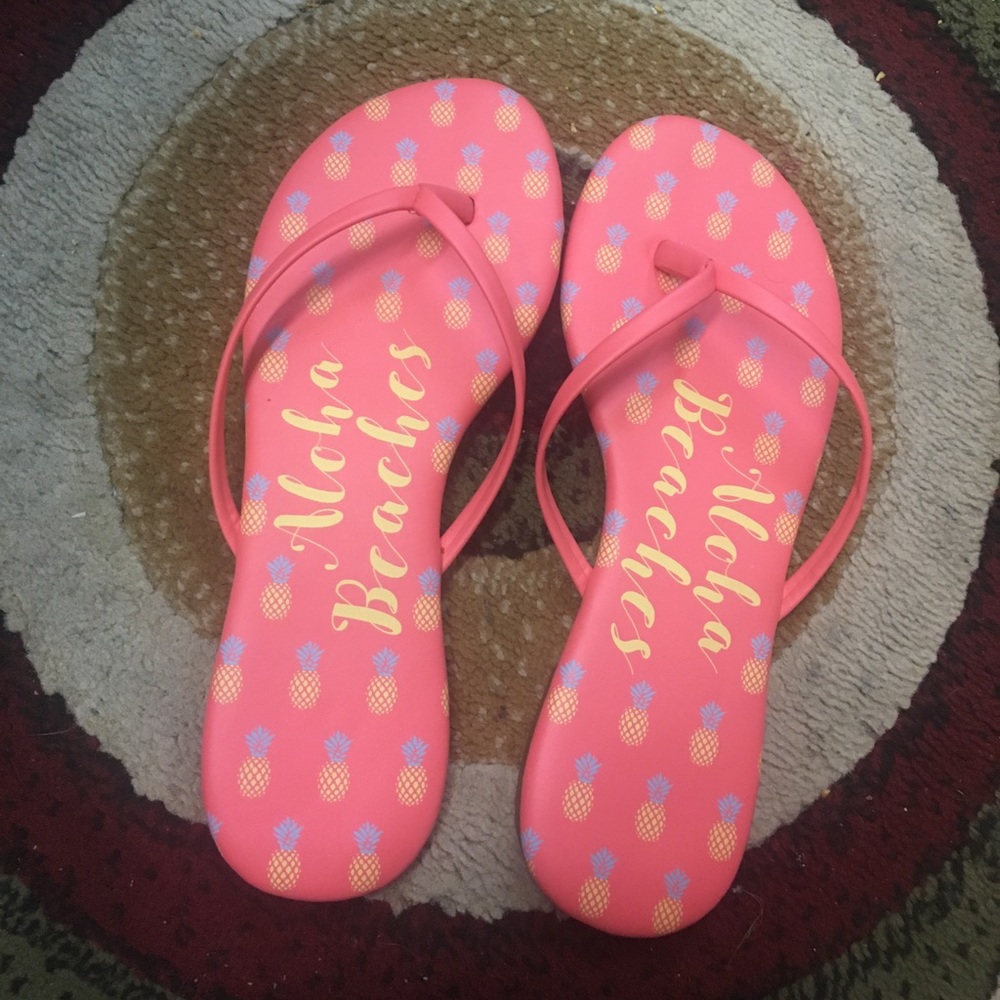 Aloha beaches flip flop