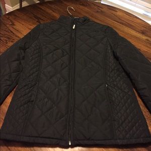 Jane Ashley black puffer jacket