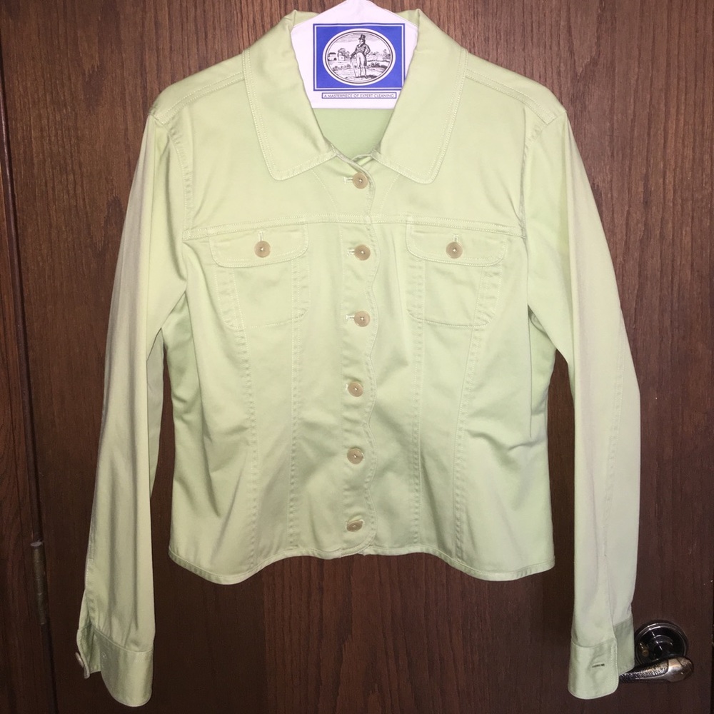 Harolds Scallop Jacket in Key Lime