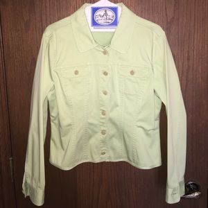 Harolds Scallop Jacket in Key Lime