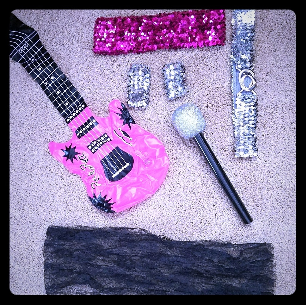 Glam 80's Pop/Rock n Roll Accessories