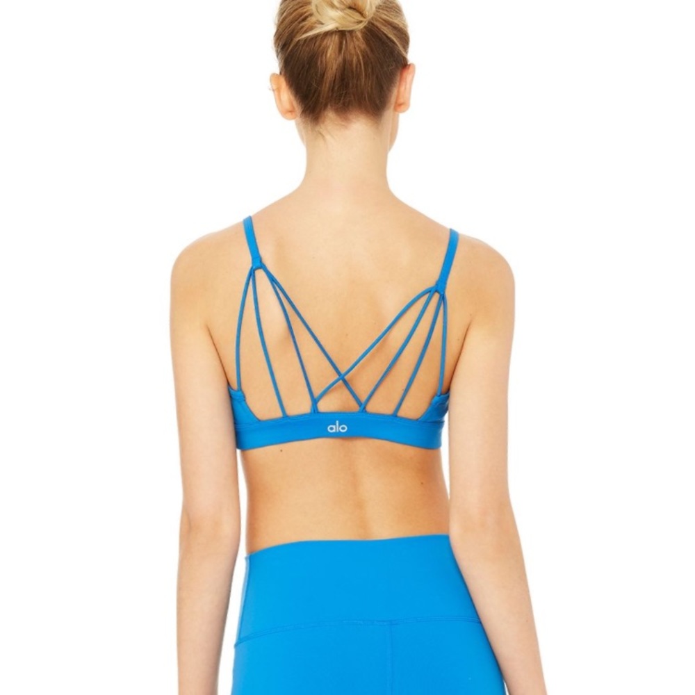 Alo strappy glo bra
