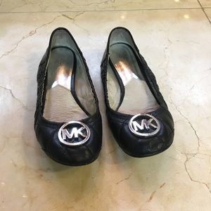 Michael Kors Black Ballet Flats