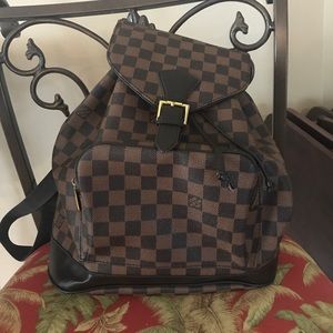 Faux Louis Vuitton backpack