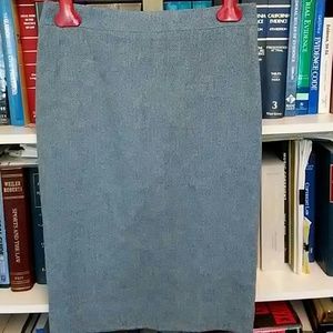 J. Crew pencil skirt sky blue wool tweed J. Crew pencil skirt sky blue wool tweed