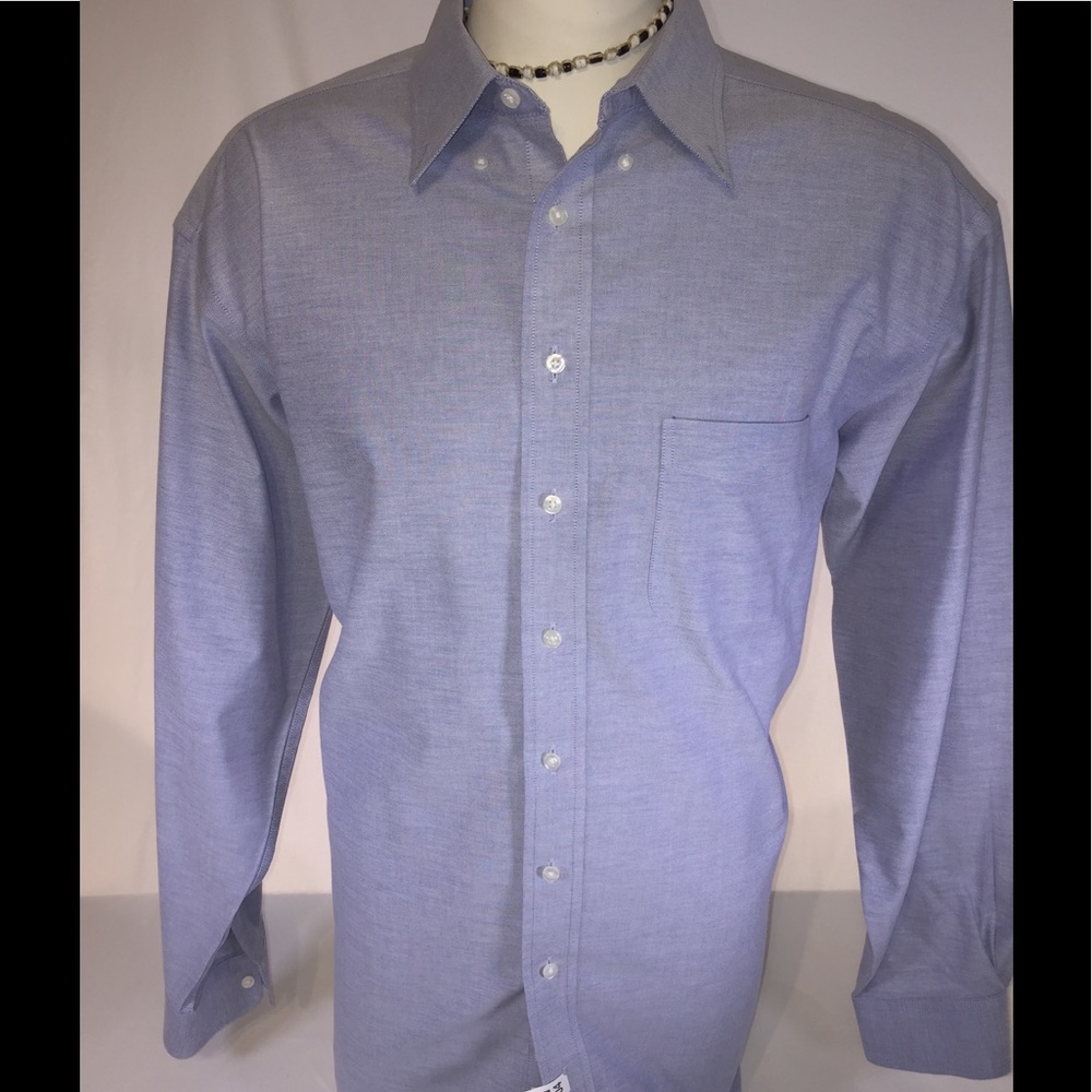 Men's Long Sleeve Button Down Dress Shirt