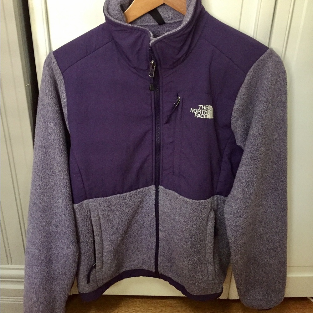 Purple North Face Denali Jacket