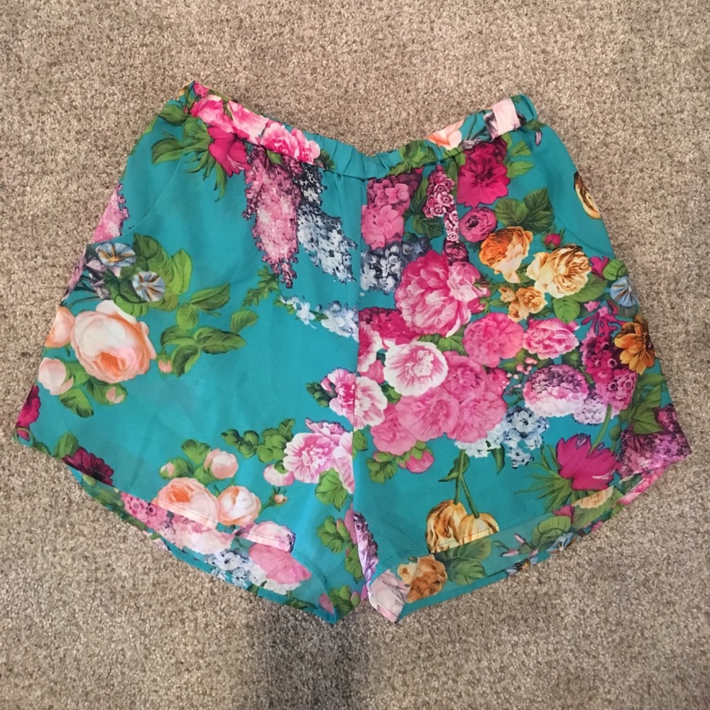 Floral shorts