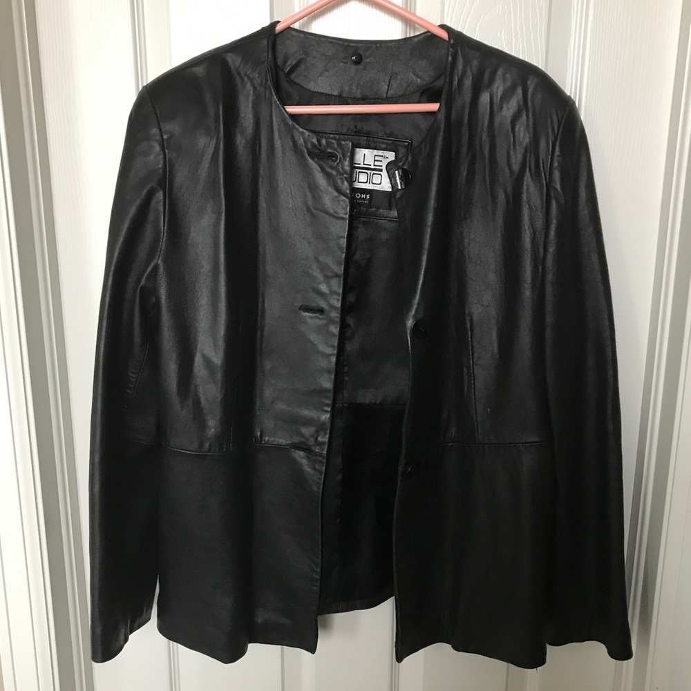 Leather Coat