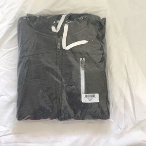 NWT - Nixon Function Zip Hood Dark Heather