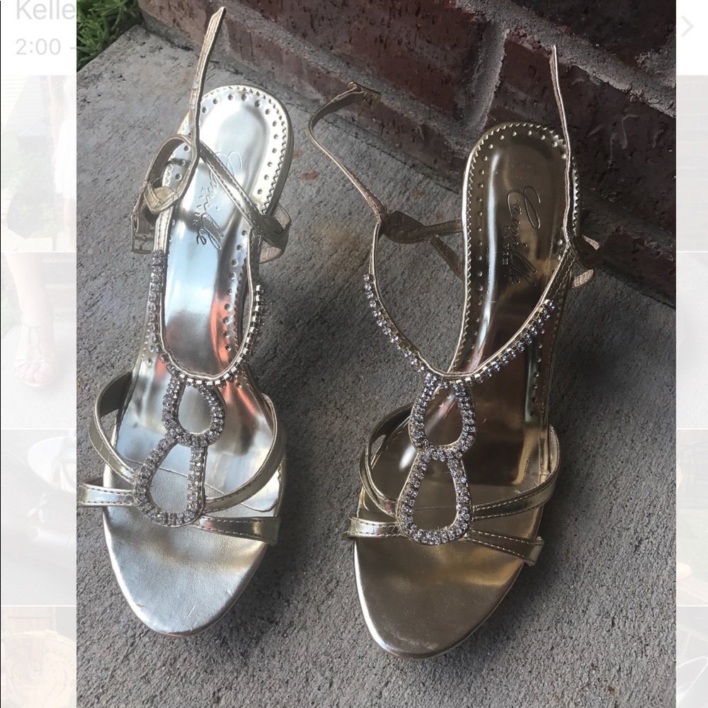 Gold and Silver Heels