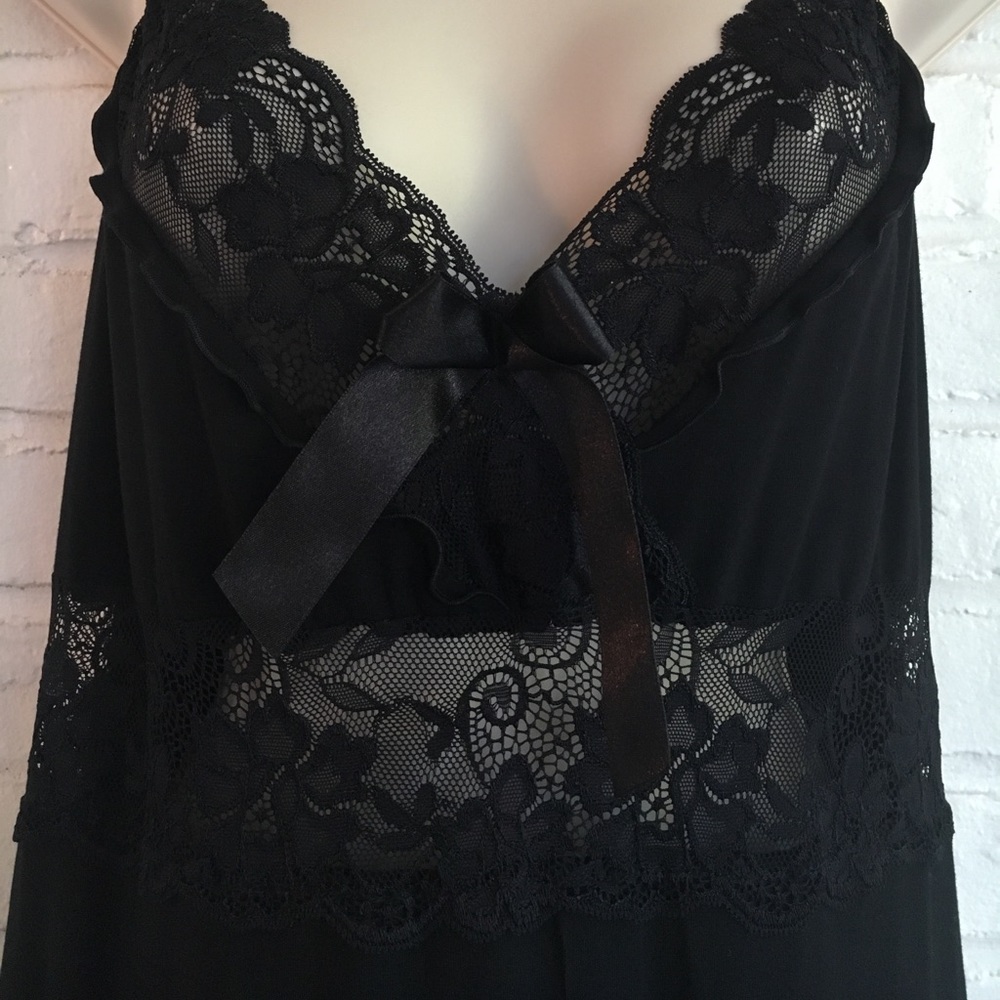 Black Sexy Nighty NWT in Box - Picture 4 of 5