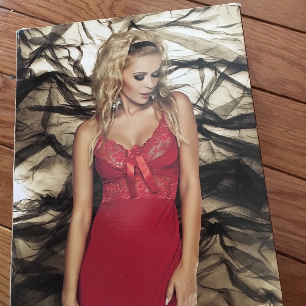 Black Sexy Nighty NWT in Box - Picture 3 of 5