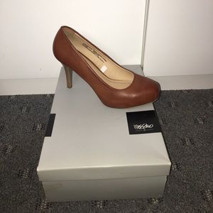 Mossimo cognac pumps