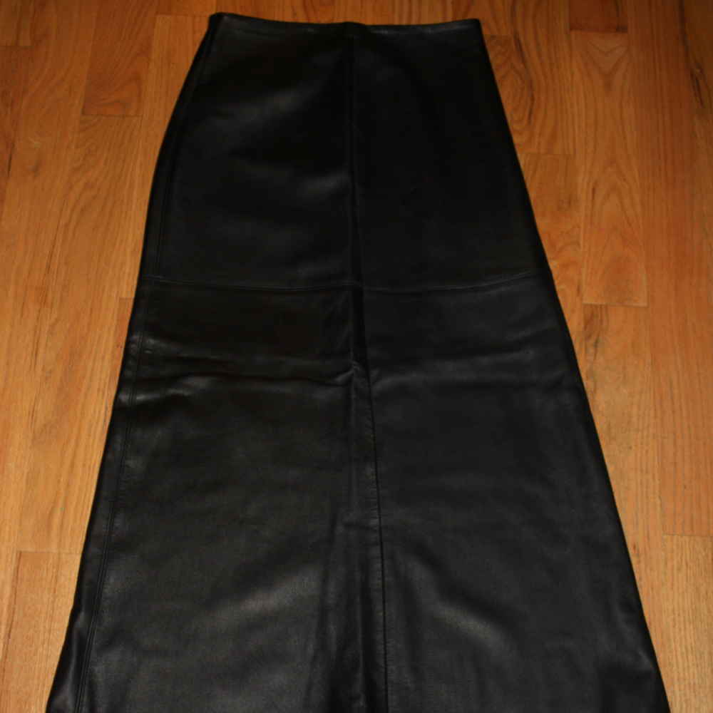 Full Length Lamb Skin Skirt