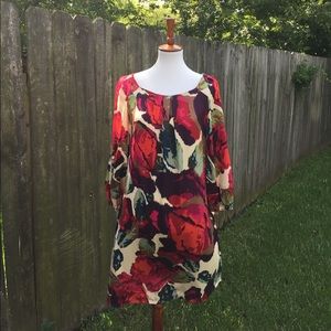 Diane von Furstenberg floral print silk dress