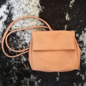 Anthropologie Peach Mini Backpack