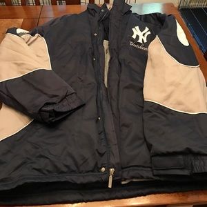 Yankees winter jacket with attached vest