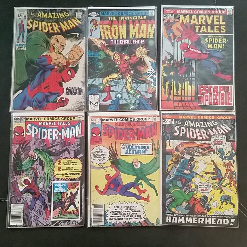 Vintage Marvel Comic book lot!