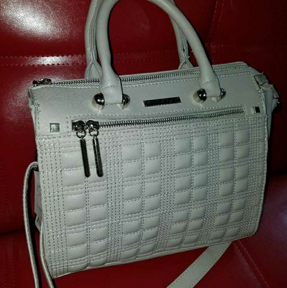 Gray convertible shoulder/crossbody or handbag