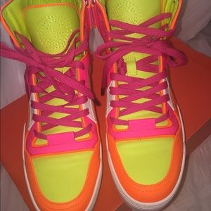 🚫SOLD🚫 Gucci Neon High Tops