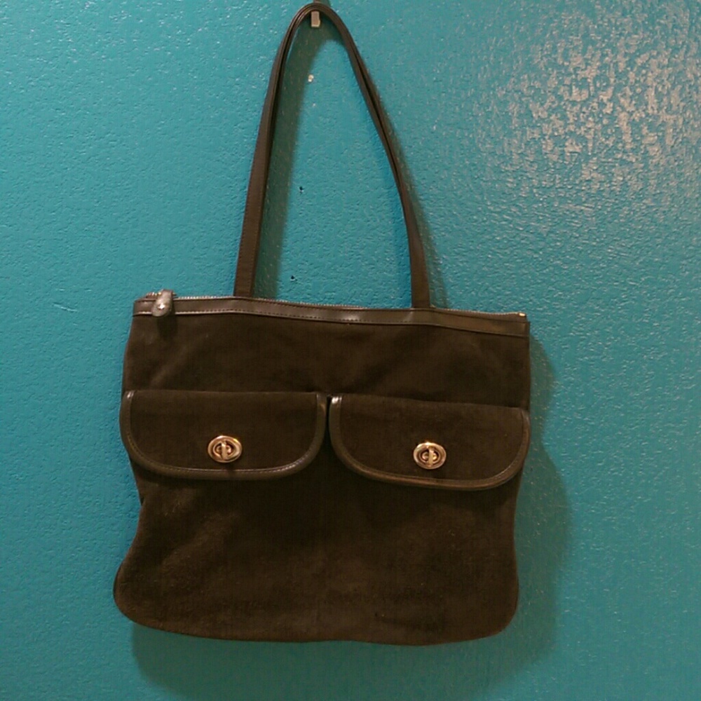 Old Navy Brown Suede Bag