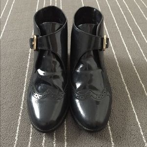 ASOS Navy Blue Ankle Booties