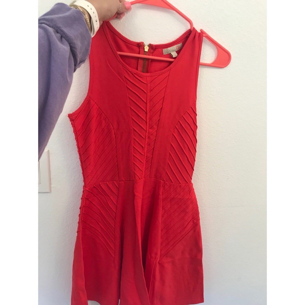 Red dress