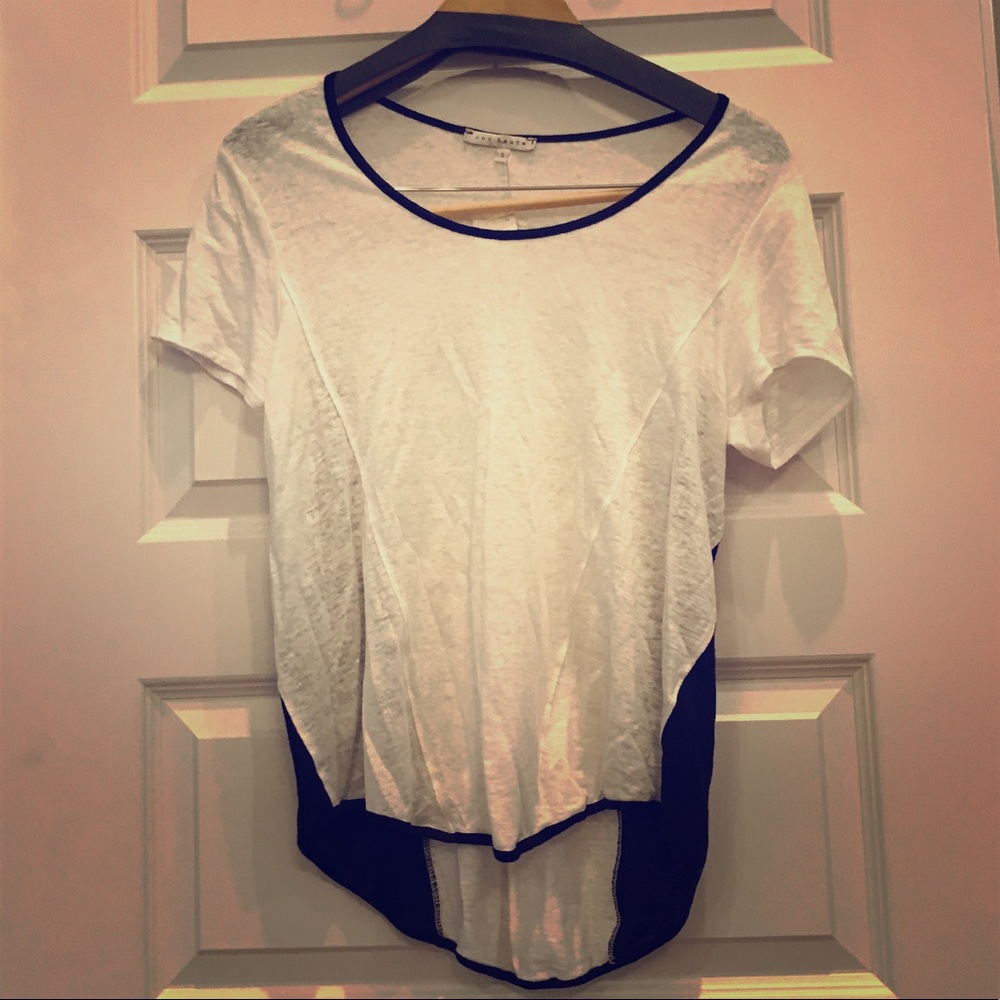 Red Haute color block T