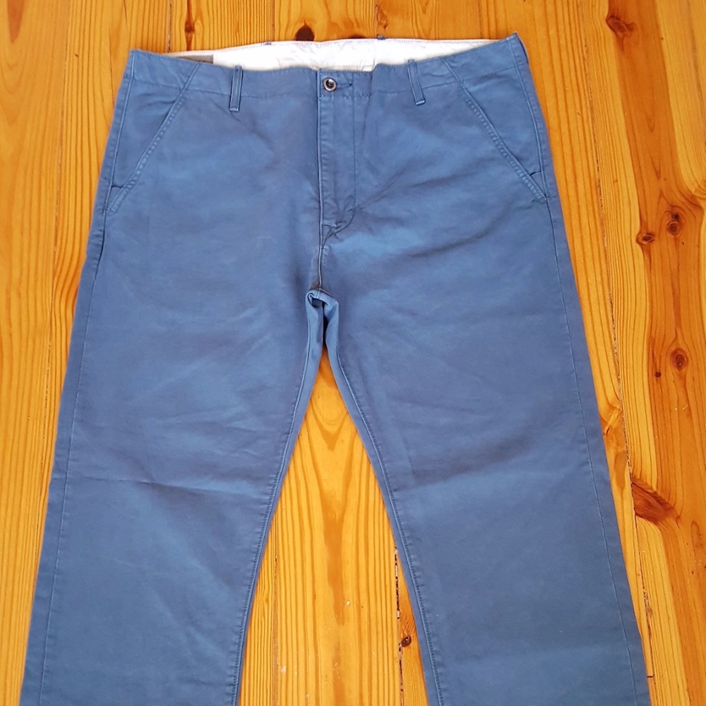 NWT Levi's Men Chino Evening Blue/Gray Regular Fit