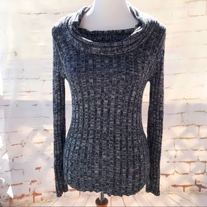 Apt 9 Grey Cowl Sweater Apt 9 Grey Cowl Sweater