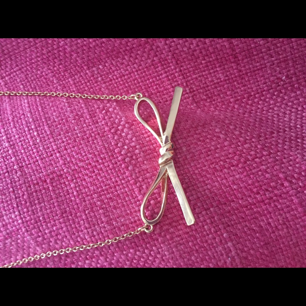 Kate spade ROSE GOLD long chain necklace