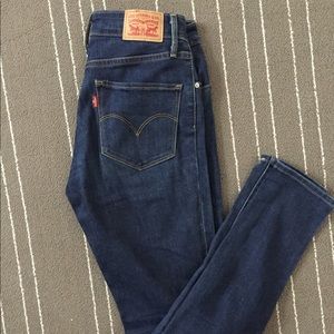 Levi's 721 high rise skinny jeans