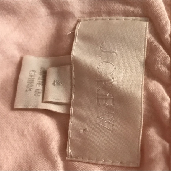 J.Crew Chiffon Blush Dress - 4 - Picture 4 of 5