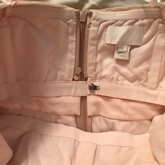 J.Crew Chiffon Blush Dress - 4 - Picture 5 of 5